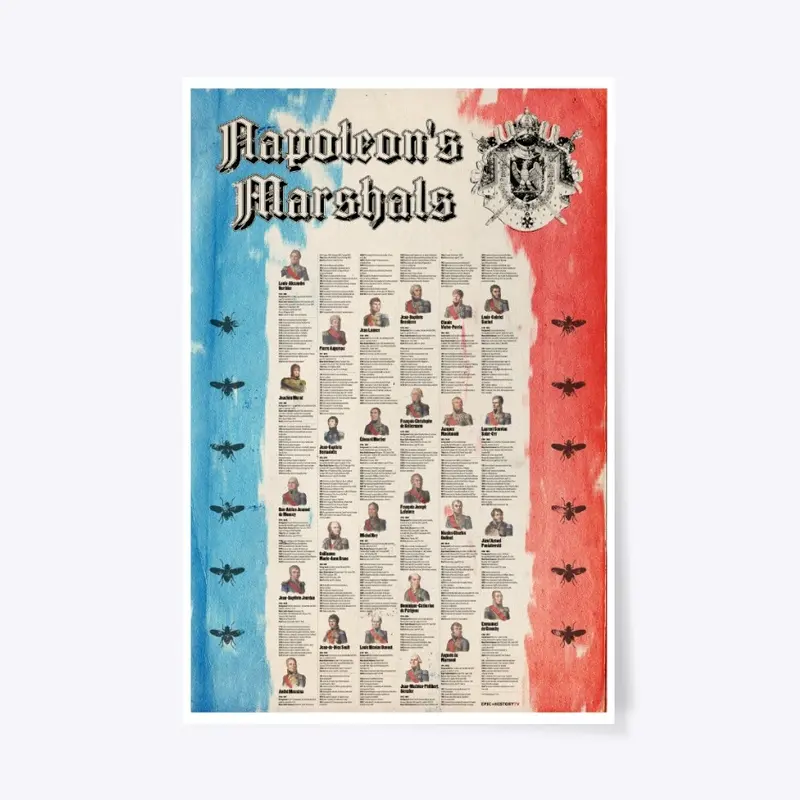 Napoleon's Marshals Poster